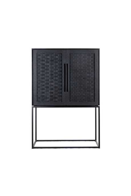 Charcoal Teak Wooden Cabinet | dBodhi Karma | OROA.com