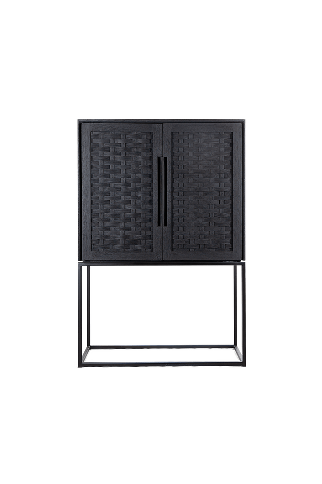 Charcoal Teak Wooden Cabinet | dBodhi Karma | OROA.com