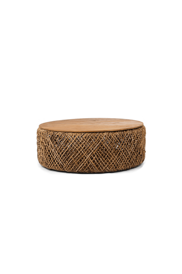 Round Abaca Coffee Table | dBodhi Knut | | OROA.com