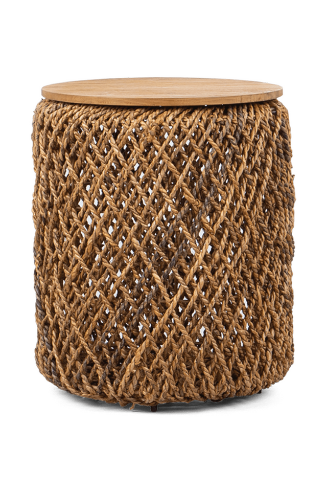 Round Abaca Side Table | dBodhi Knut | OROA