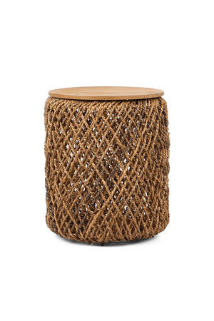 Round Abaca Side Table | dBodhi Knut | OROA