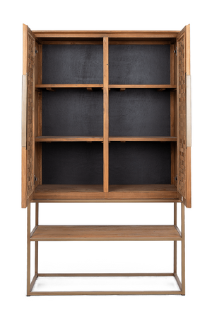 Handwoven Bamboo 2-Door Cabinet | dBodhi Karma | OROA.com