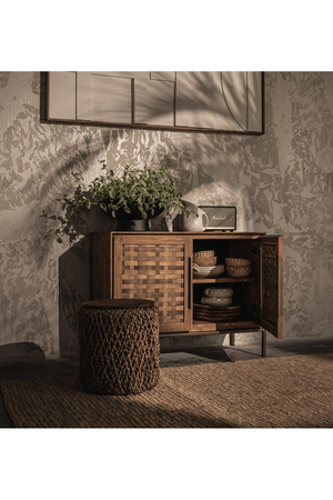 Natural Wooden Low Dresser | dBodhi Karma | OROA.com