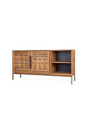 Natural Teak Wood Low Dresser | dBodhi Karma | OROA.com