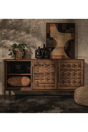 Natural Wooden Low Dresser | dBodhi Karma | OROA.com