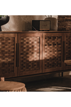 Natural Wooden Low Dresser | dBodhi Karma | OROA.com