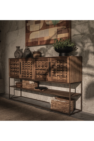 Natural Wooden High Dresser | dBodhi Karma | OROA.com