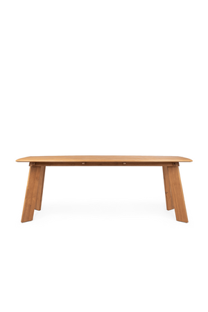 Teak Modern Minimalist Dining Table | dBodhi Grace | OROA.com