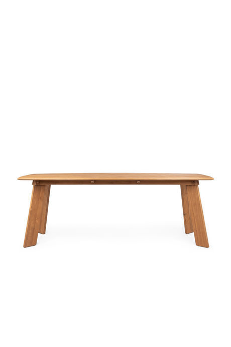 Teak Modern Minimalist Dining Table | dBodhi Grace | OROA.com