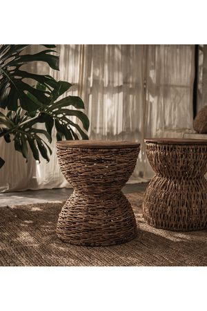 Hourglass Weaved Stool | dBodhi Rebana Alto | OROA.com