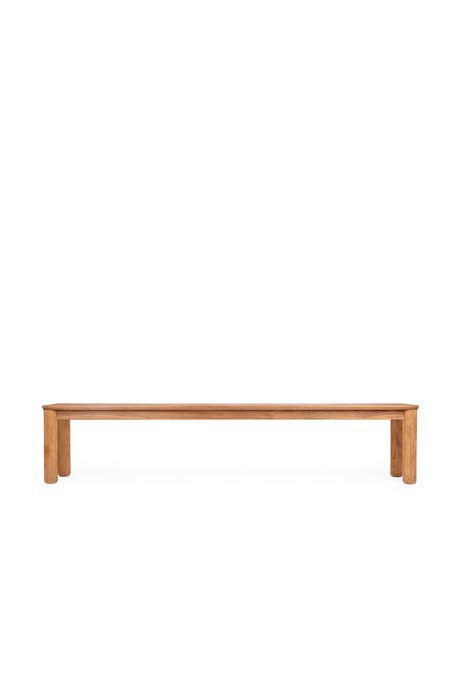 Teak Modern Rustic Bench | dBodhi Dino |  OROA.com