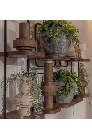 Teak Cylinder Vase | dBodhi |  OROA.com