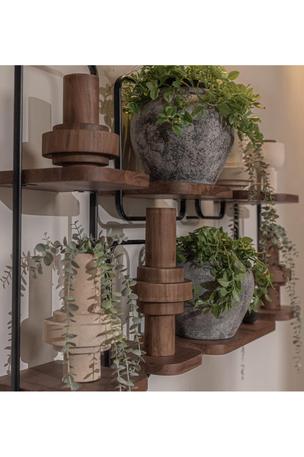 Teak Cylinder Vase | dBodhi |  OROA.com