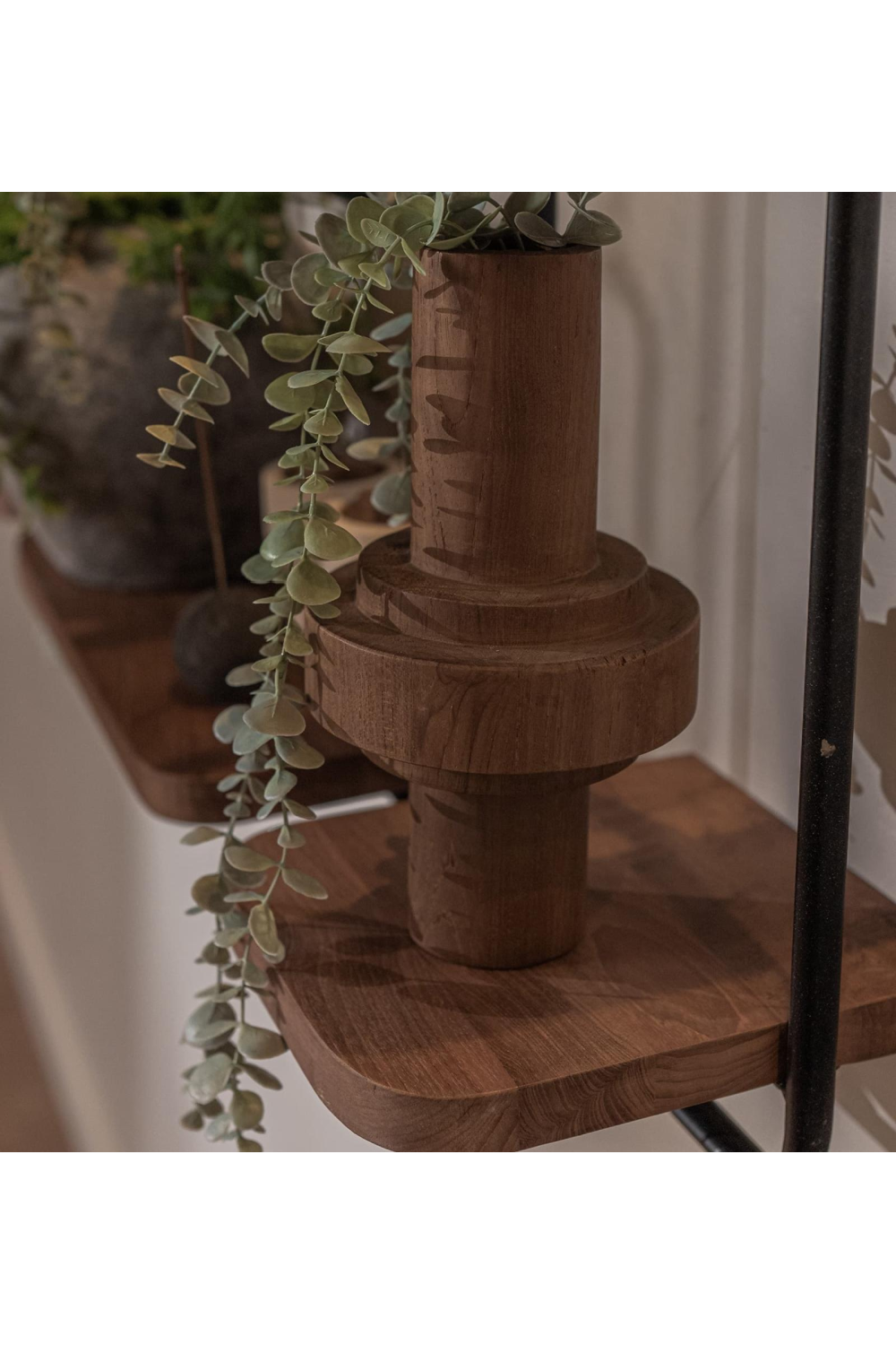 Teak Cylinder Vase | dBodhi |  OROA.com