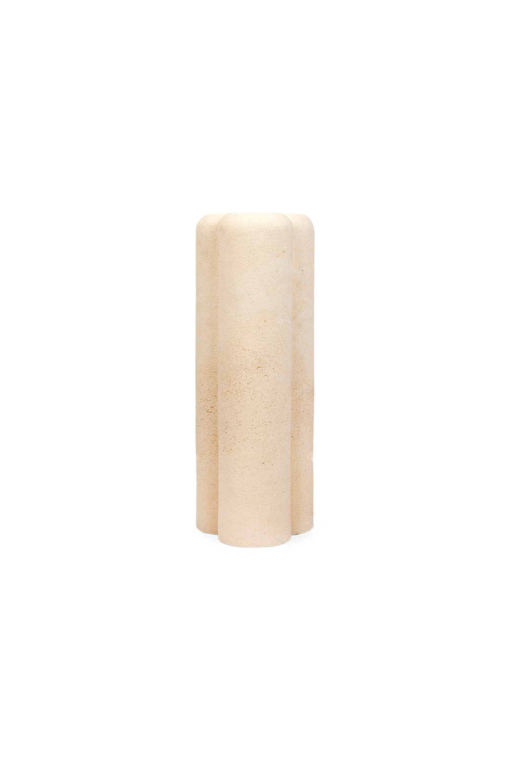White Sandstone Curved Vase | dBodhi | OROA.com
