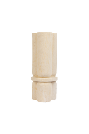White Sandstone Trefoil Vase | dBodhi Cap |  OROA.com