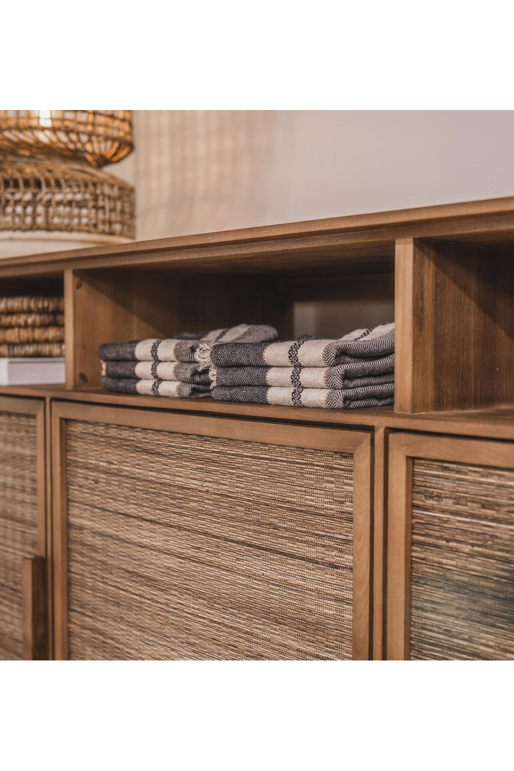 Modern Teak High Dresser | dBodhi Hopper  | OROA.com