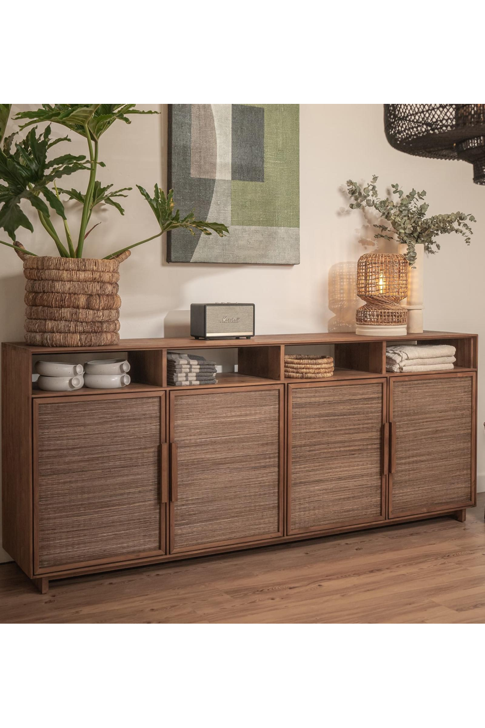 Modern Teak High Dresser | dBodhi Hopper  | OROA.com