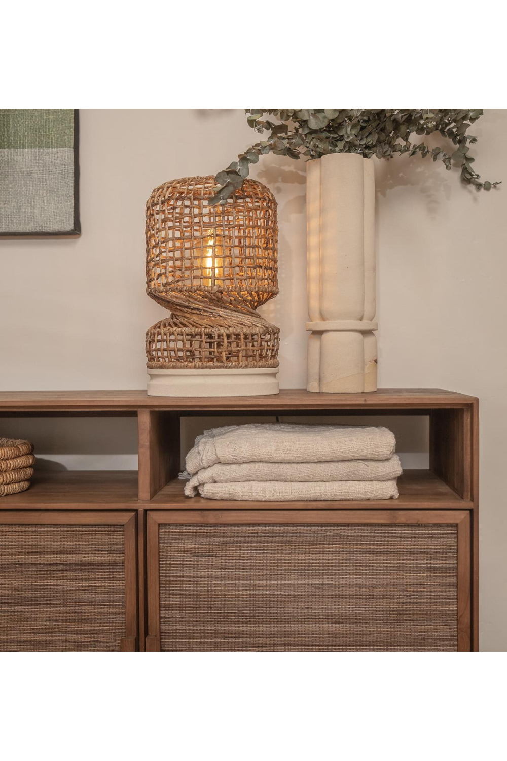 Modern Teak High Dresser | dBodhi Hopper  | OROA.com