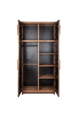 Coconut Leaf 4-Door Wardrobe | dBodhi Hopper  | OROA.com