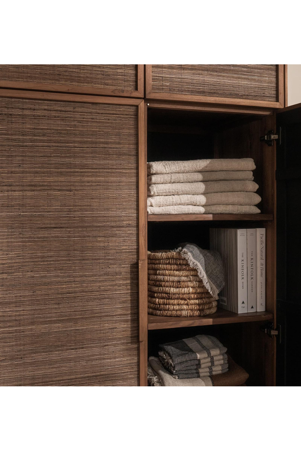 Coconut Leaf 4-Door Wardrobe | dBodhi Hopper  | OROA.com