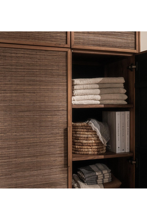 Coconut Leaf 4-Door Wardrobe | dBodhi Hopper  | OROA.com