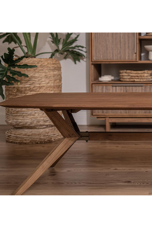 Curved Teak Coffee Table | dBodhi Kupu-Kupu | OROA.com