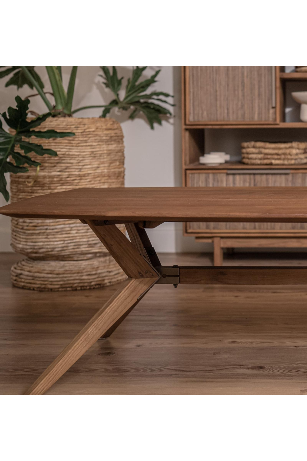 Curved Teak Coffee Table | dBodhi Kupu-Kupu | OROA.com