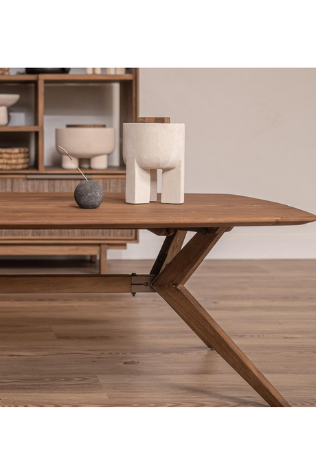 Curved Teak Coffee Table | dBodhi Kupu-Kupu | OROA.com