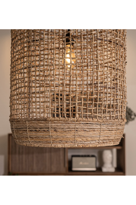 Abaca Rustic Lampshade | dBodhi Brandy Koi |  OROA.com