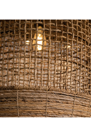 Abaca Rustic Lampshade | dBodhi Brandy Koi |  OROA.com