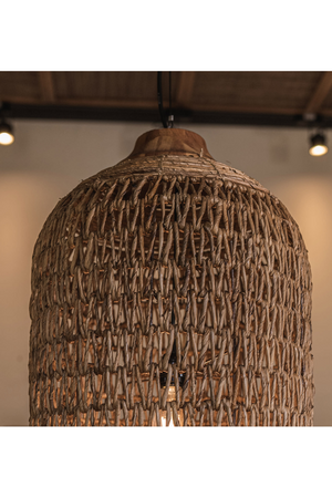 Abaca Latticed Lampshade | dBodhi Brandy Wing |  OROA.com