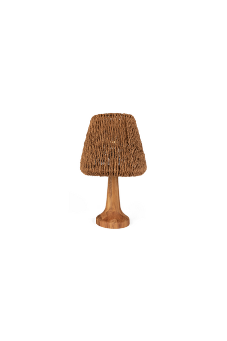 Woven Coconut Fiber Table Lamp | dBodhi Ben  | OROA.com 