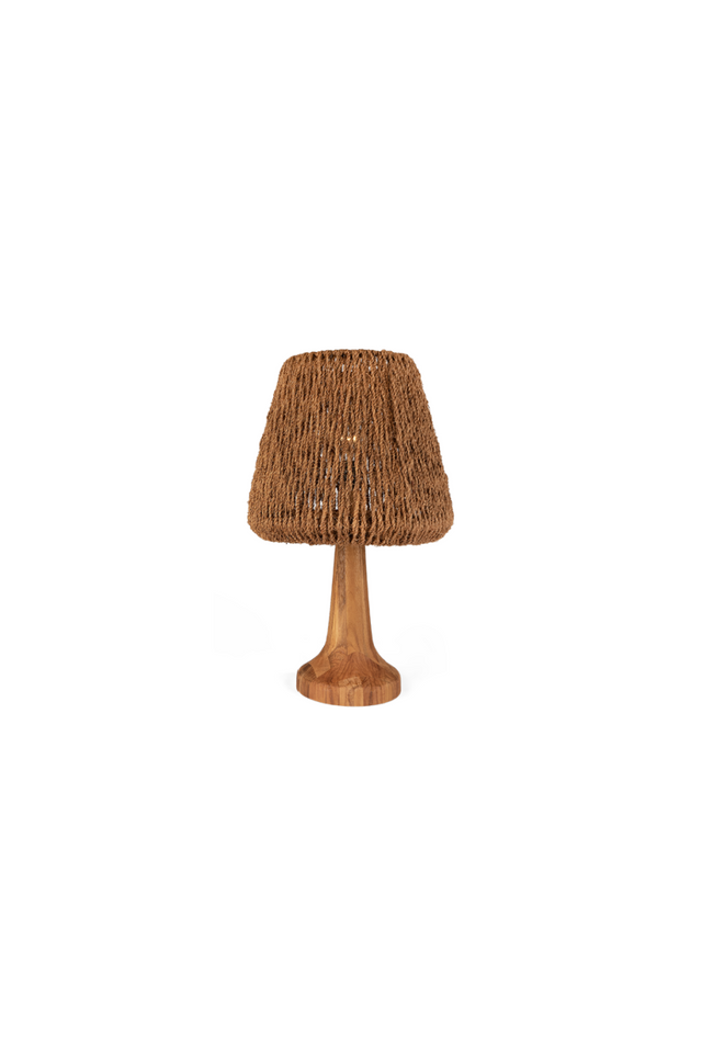 Woven Coconut Fiber Table Lamp | dBodhi Ben  | OROA.com 