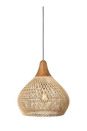 Modern Braided Rattan Hang Lamp | dBodhi Bell | OROA.com