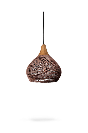 Braided Rattan Hanging Lamp | dBodhi Bell | OROA.com