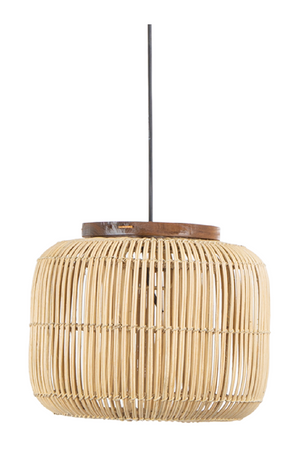 Natural Rattan Hanging Lamp | dBodhi Barrel | OROA.com