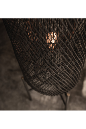 Rattan Mesh Structure Floor Lamp | dBodhi Chunk | OROA.com