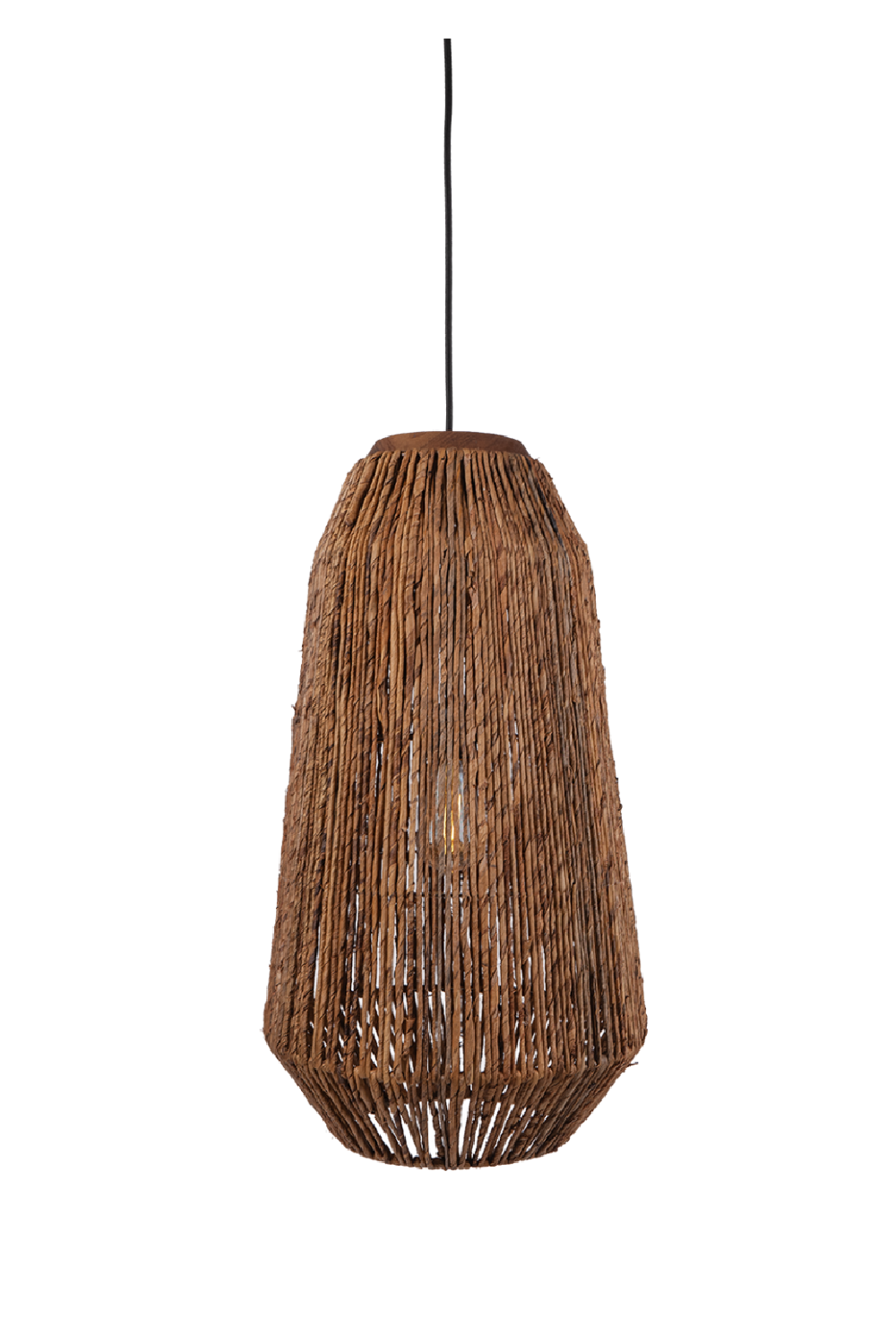 Abaca Weave Hanging Lamp | dBodhi Cone |  OROA.com