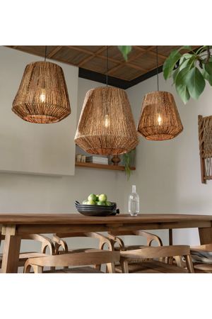 Modern Abaca Hanging Lamp | dBodhi Crown |  OROA.com