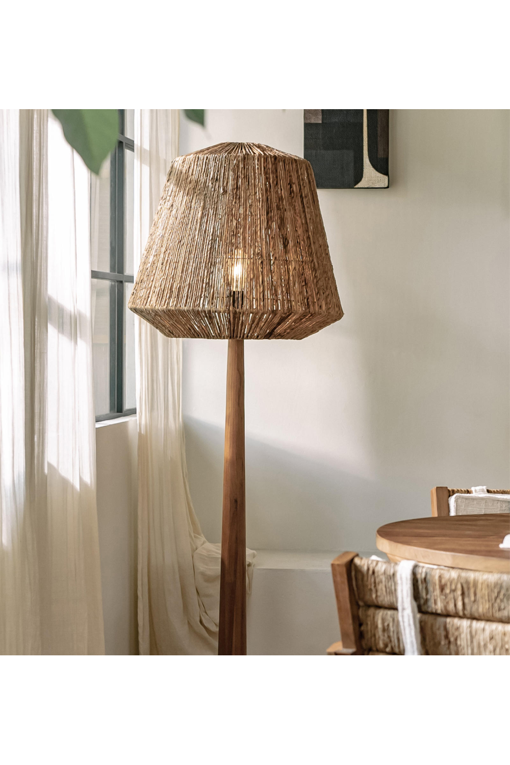 Abaca Floow Lamp | dBodhi Crown  | OROA.com