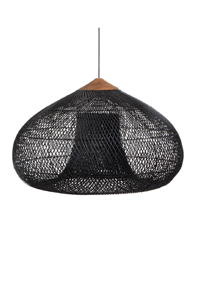 Braided Rattan Hanging Lamp | dBodhi Drum | OROA.com