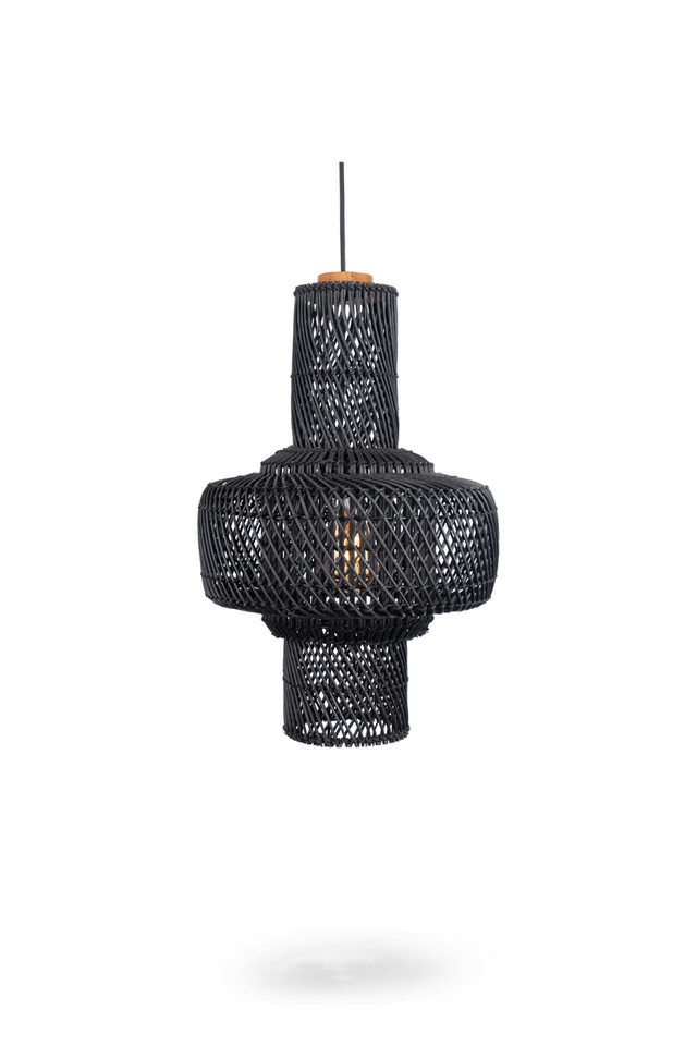 Black Rattan Lampshade | dBodhi Elements |  OROA.com