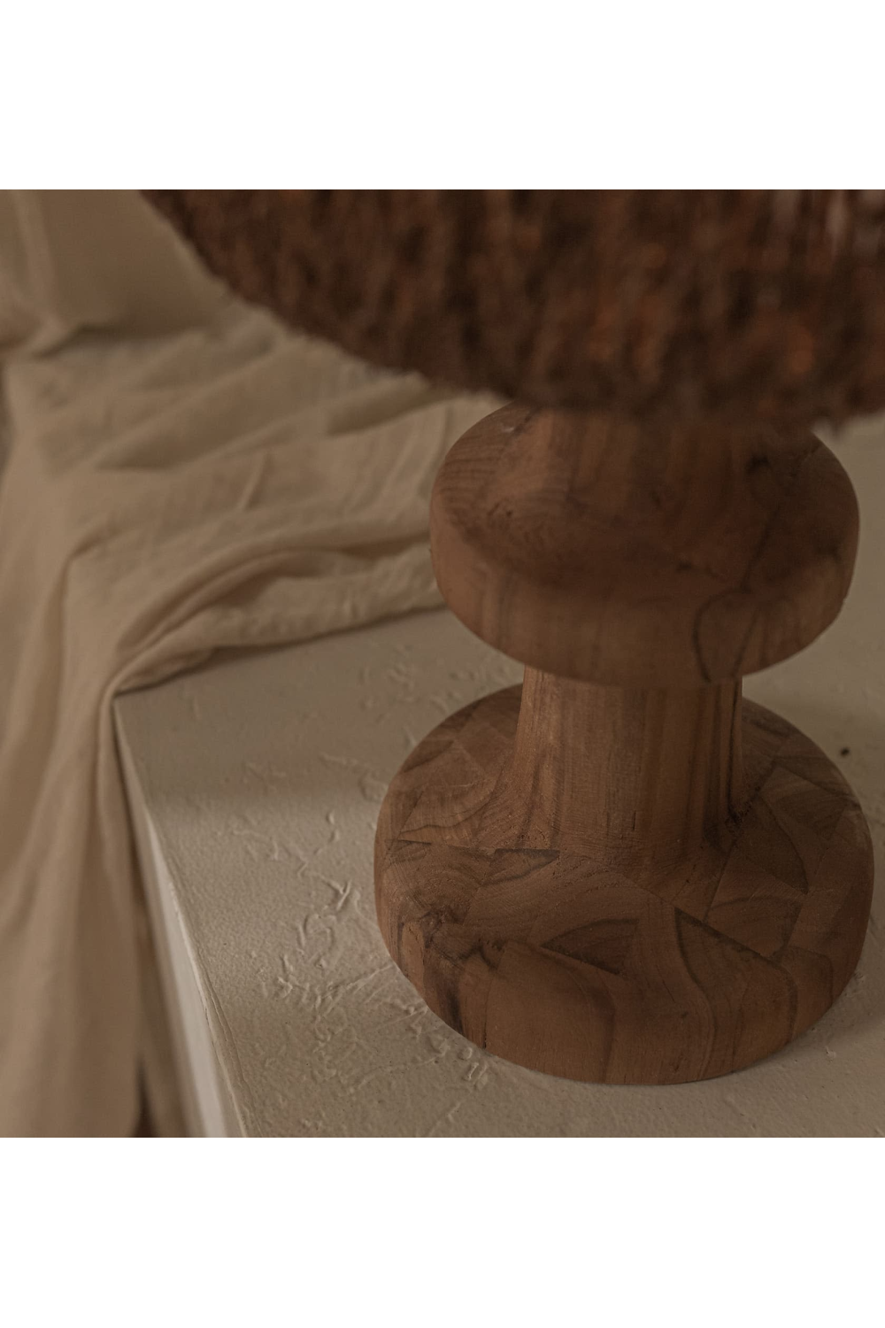 Coconut Fiber Table Lamp M | dBodhi Ivy |  OROA.com
