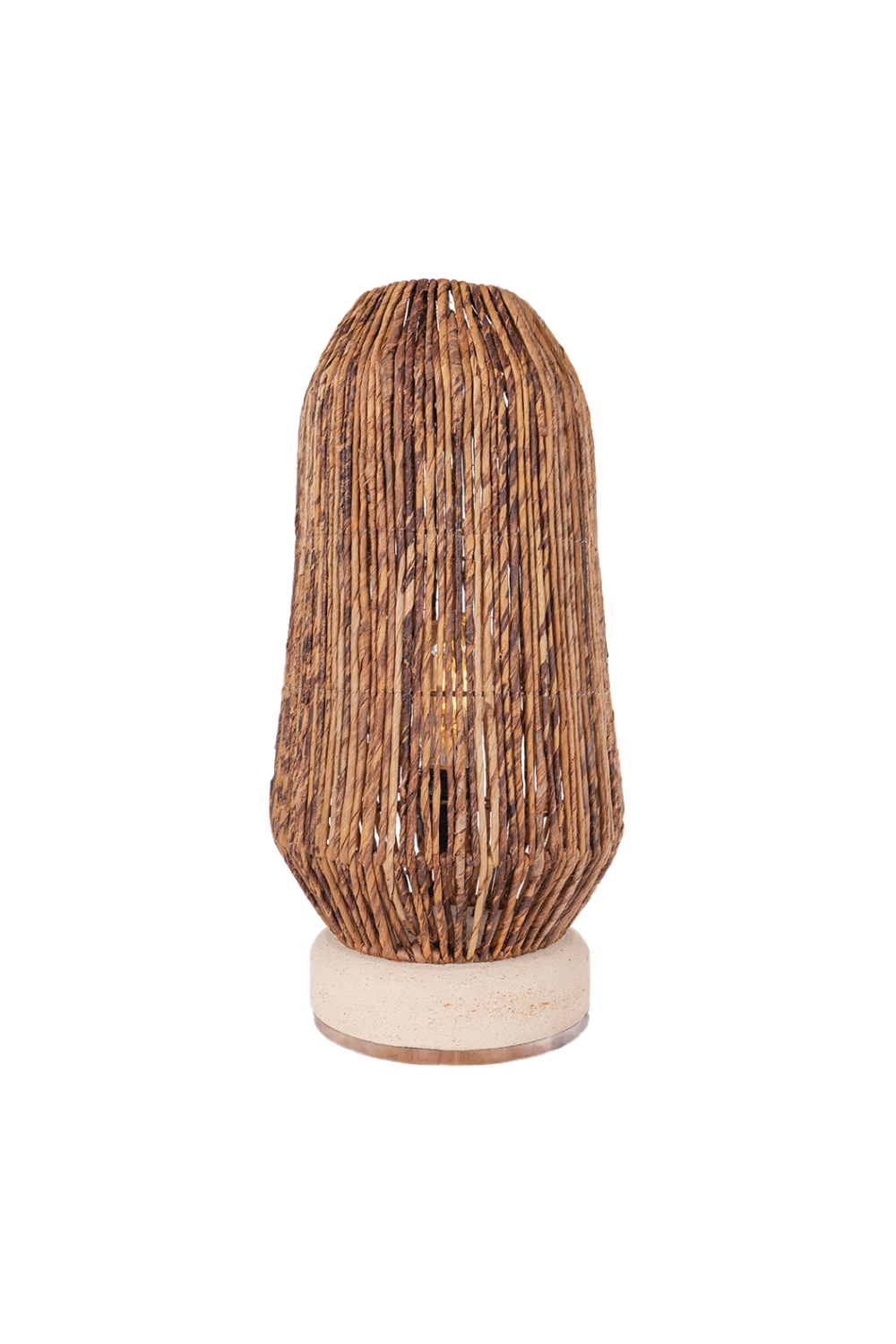 Diamond-Shaped Fiber Table Lamp | dBodhi Obelisk |  OROA.com