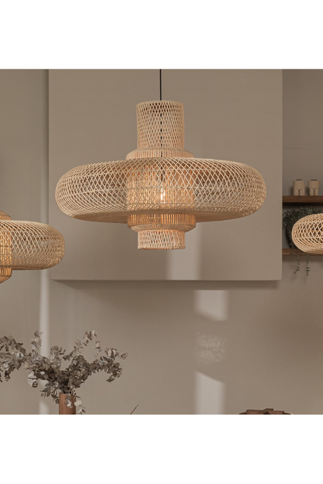 Natural Rattan Modern Lampshade | dBodhi Organo |  OROA.com