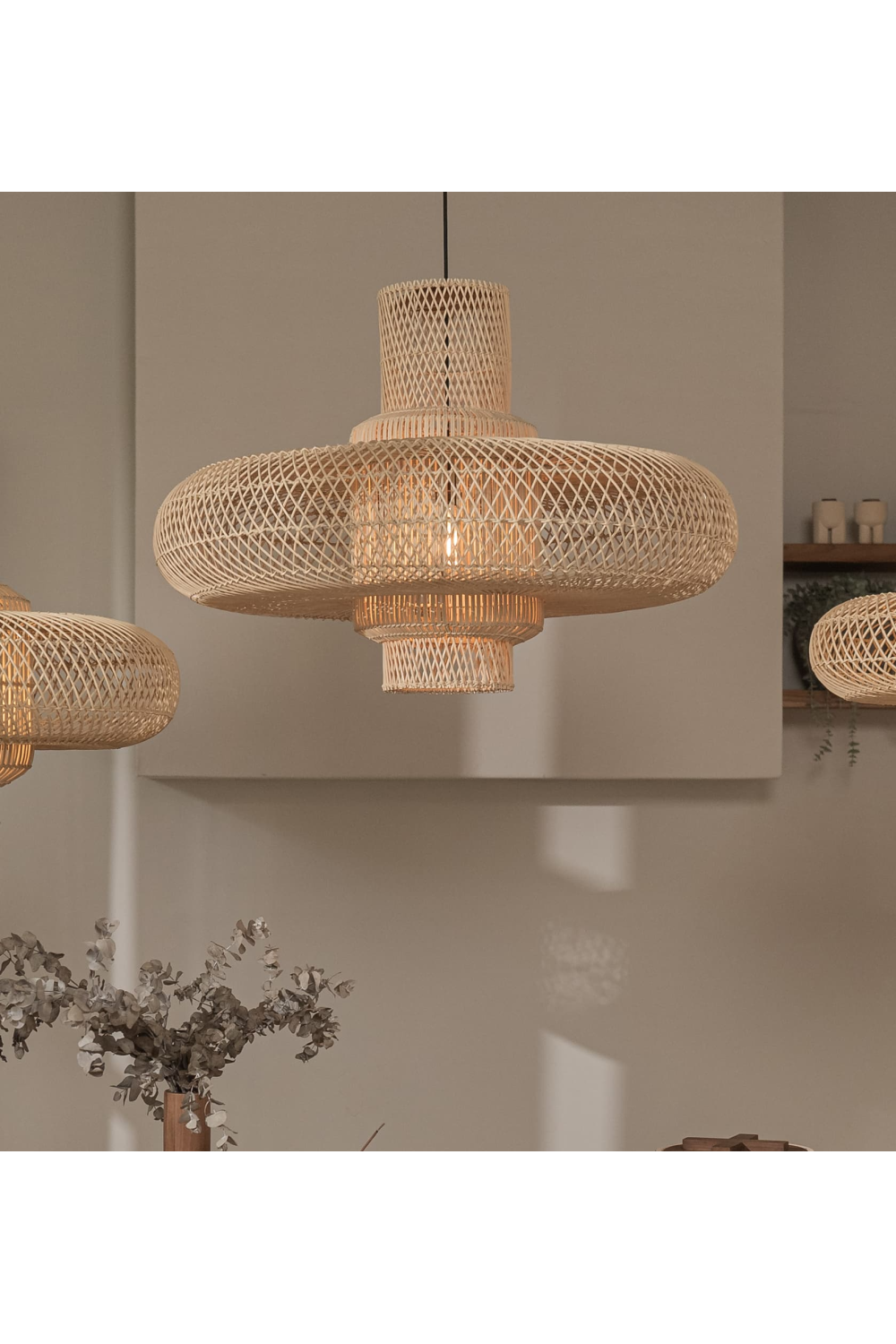 Natural Rattan Modern Lampshade | dBodhi Organo |  OROA.com