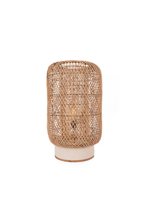 Natural Rattan Table Lamp | dBodhi Palma | OROA.com