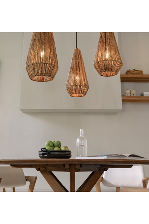 Woven Abaca Hanging Lamp | dBodhi Ruby |  OROA.com