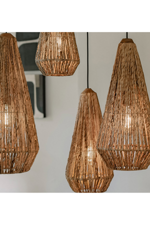 Woven Abaca Hanging Lamp | dBodhi Ruby | OROA.com